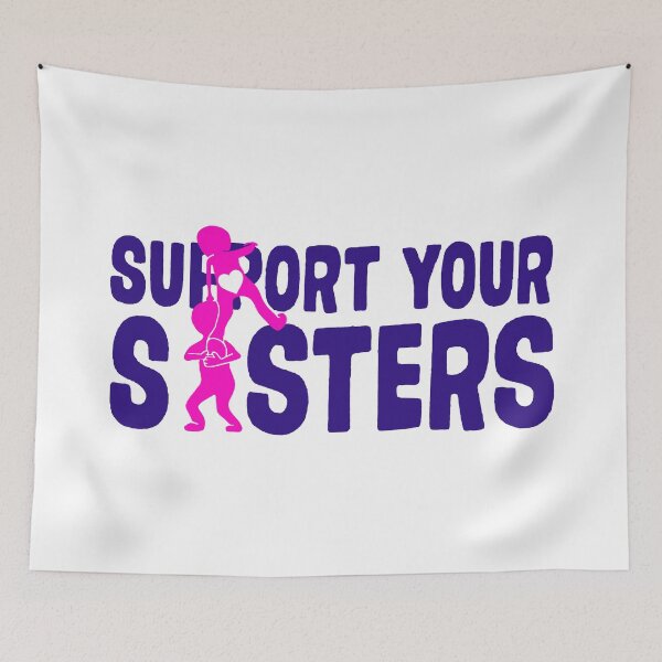 Item preview, Support your Sisters;  designed and sold by StickerApe.