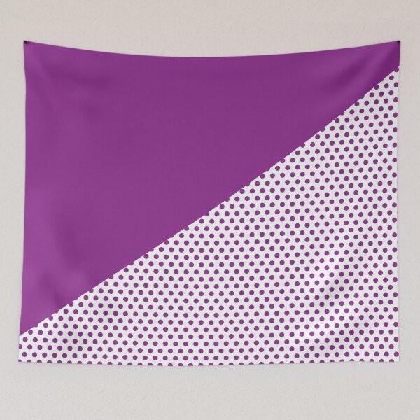 Item preview, Triangle and Polka Dots | Mixed Patterns | Purple designed and sold by rsty11.