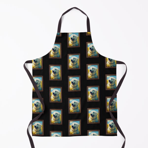 Item preview, Kuvasz Sunflower Painting Adorable Dog designed and sold by rafaeltto.
