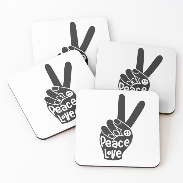 Artikelvorschau, Peace and Love entworfen und verkauft von DukeGroovy.