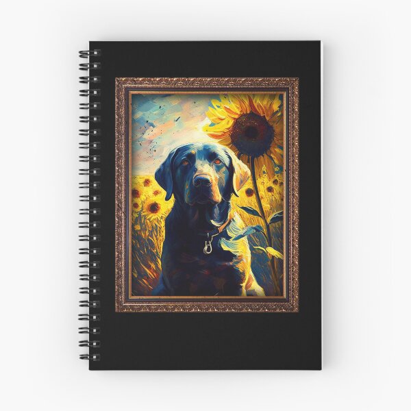 Item preview, Lab Pointer Sunflower Painting Adorable Dog designed and sold by rafaeltto.