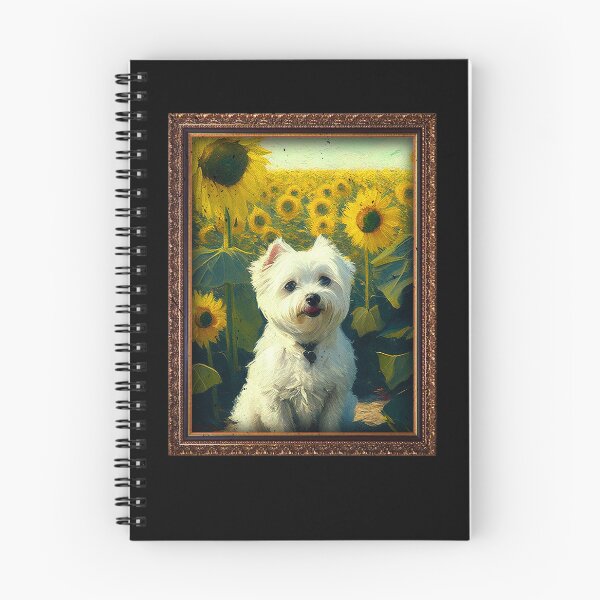 Item preview, Kyi-Leo Sunflower Painting Adorable Dog designed and sold by rafaeltto.