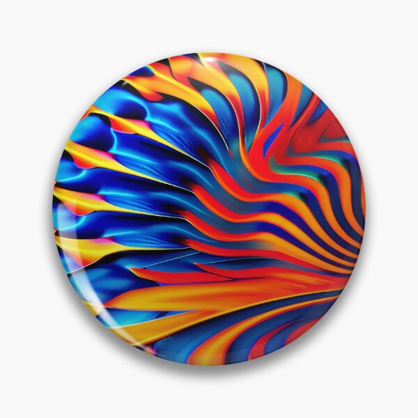 Item preview, Radiant Waves of Glowing Orange and Yellow Heat designed and sold by deniselynnimage.