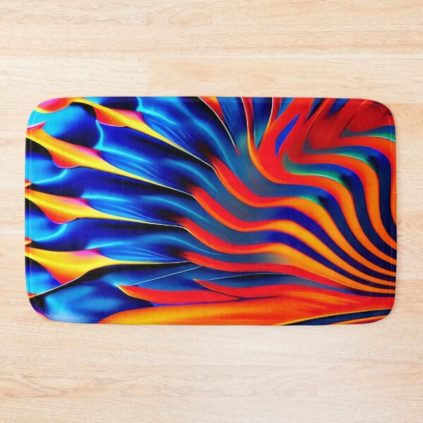 Item preview, Radiant Waves of Glowing Orange and Yellow Heat designed and sold by deniselynnimage.