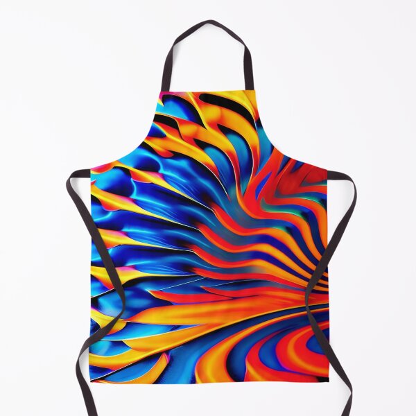 Item preview, Radiant Waves of Glowing Orange and Yellow Heat designed and sold by deniselynnimage.