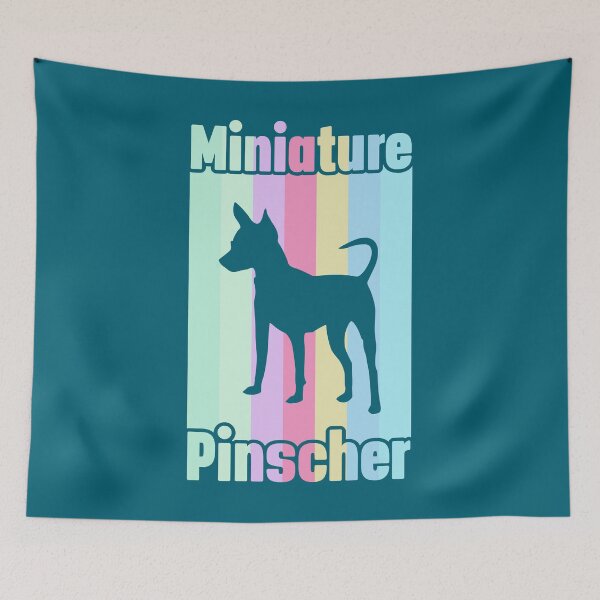 Item preview, Miniature Pinscher Spring Lines designed and sold by FrescoDesign.