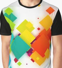 Abstract Graphic Box Graphic T-Shirt