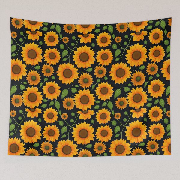 Item preview, Sunflowers Field Design - Ukrainian Sunflower Pattern  designed and sold by Digi Artworks Store.