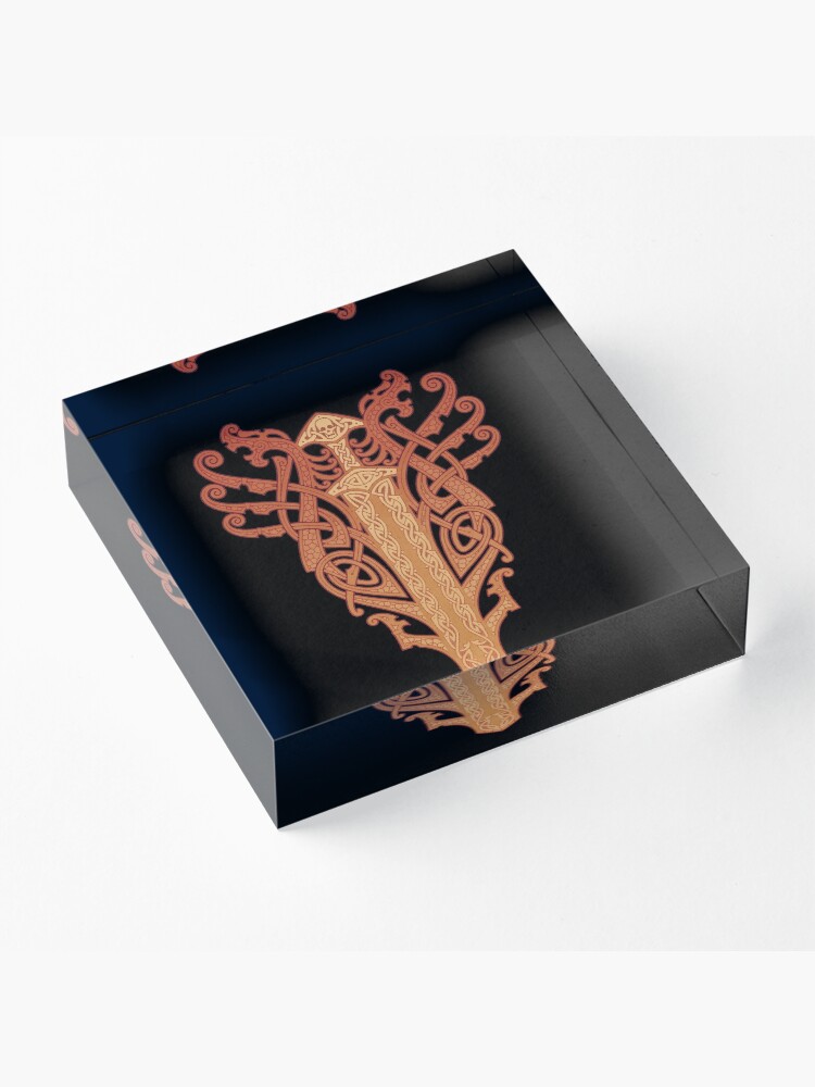 Alternate view of SURTR'S SWORD Acrylic Block