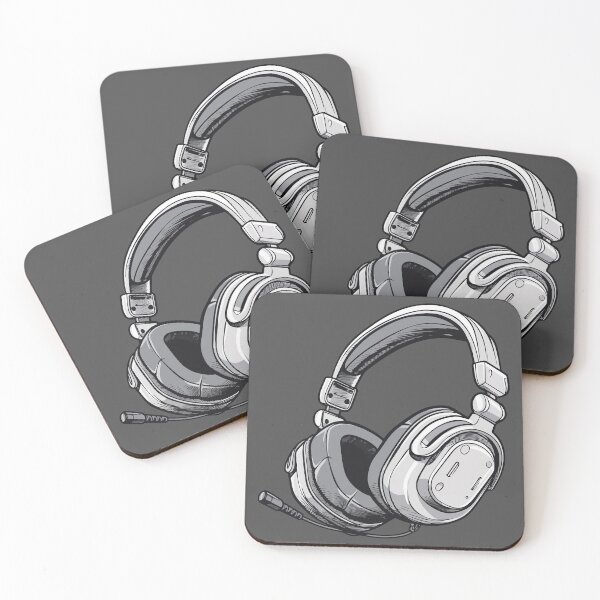 Item preview, Awesome Noise-Cancelling Headphones Cartoon Style designed and sold by Arncil.