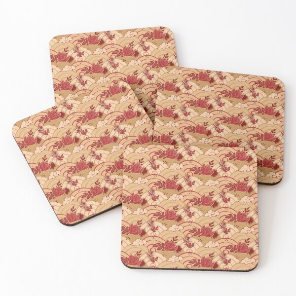 Item preview,  Japanese style floral pattern designed and sold by GulQari.