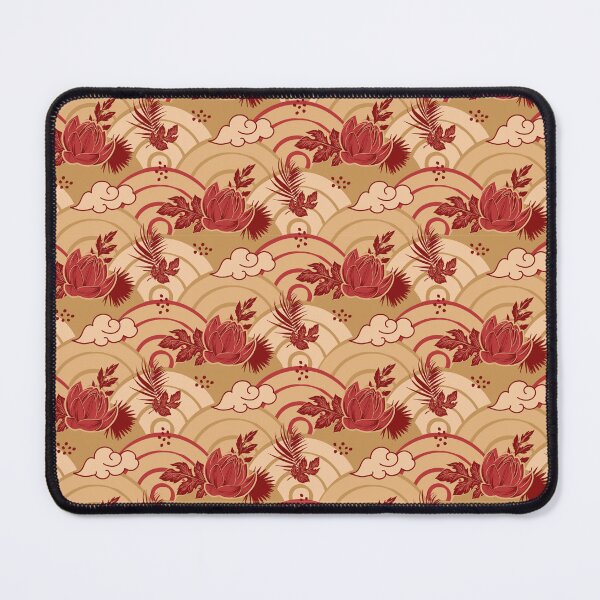 Item preview, Japanese style floral pattern designed and sold by GulQari.