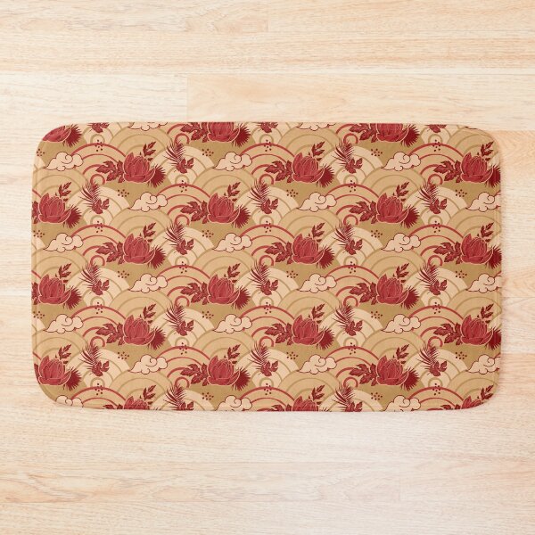 Item preview,  Japanese style floral pattern designed and sold by GulQari.