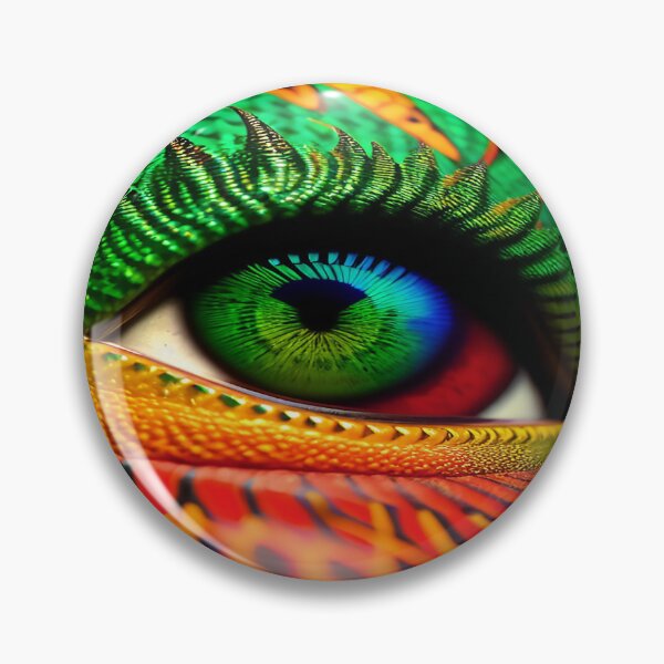 Item preview, Discerning Eye of a Reptile with Wings for Flight Sci-fi designed and sold by deniselynnimage.