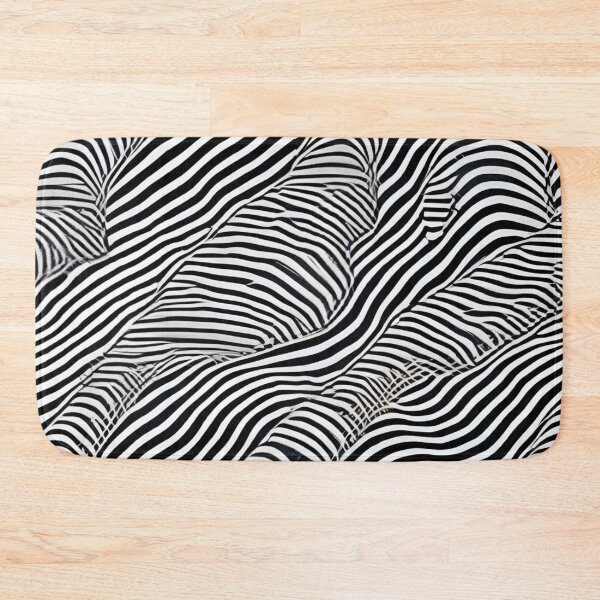 Artikelvorschau, Abstraktes Schwarzweiss-Zebra-Muster entworfen und verkauft von calibrit.