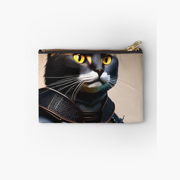 Item preview, Cool Cat Wearing Samurai Armor designed and sold by ArtisticAllure1.