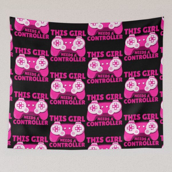 Item preview, This Girl Needs A Controller Gamer Gift Idea designed and sold by FNStuff.
