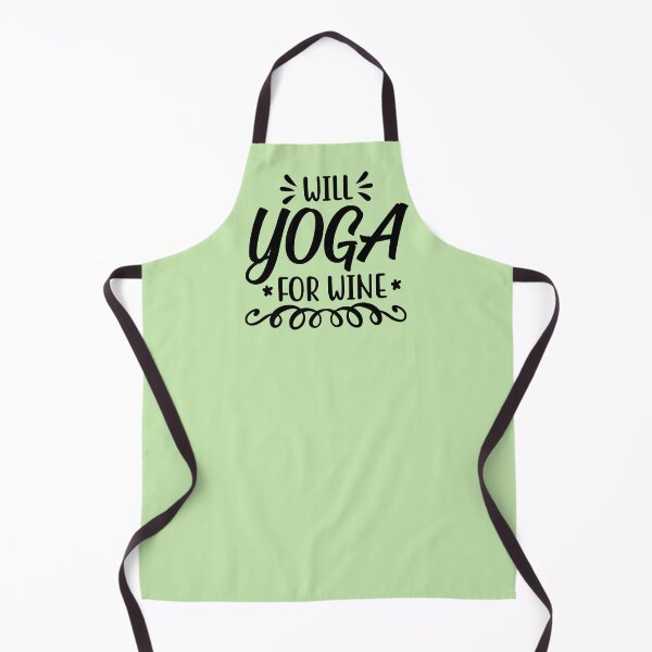 Item preview, Yoga Quote Will Yoga For Wine Motivational Saying designed and sold by SoccaTamam.