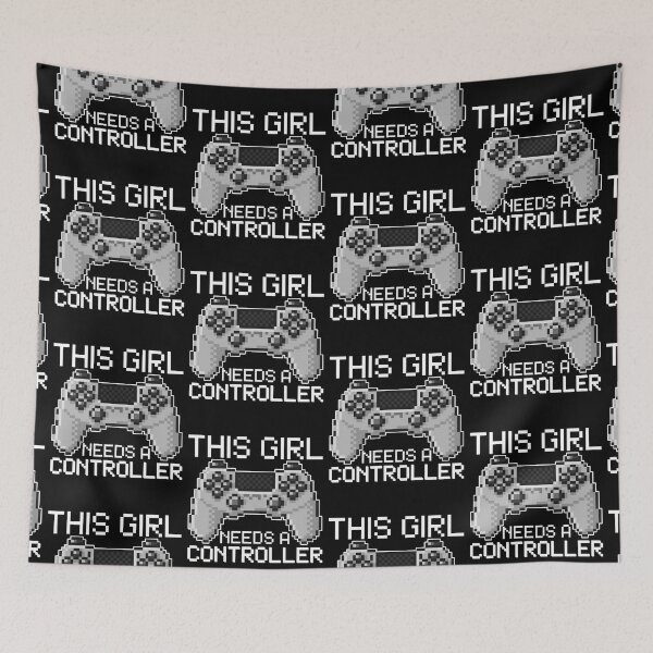 Item preview, This Girl Needs A Controller Gamer Gift Idea designed and sold by FNStuff.