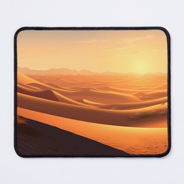 Item preview, A vast desert with rolling sand dunes designed and sold by synthetichoriz.