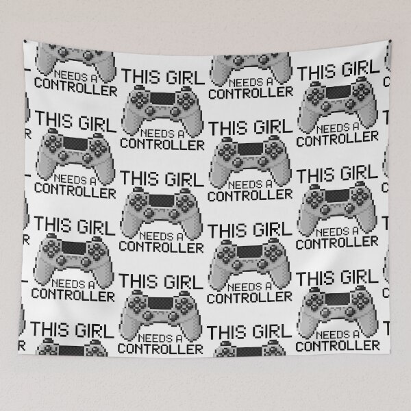 Item preview, This Girl Needs A Controller Gamer Gift Idea designed and sold by FNStuff.