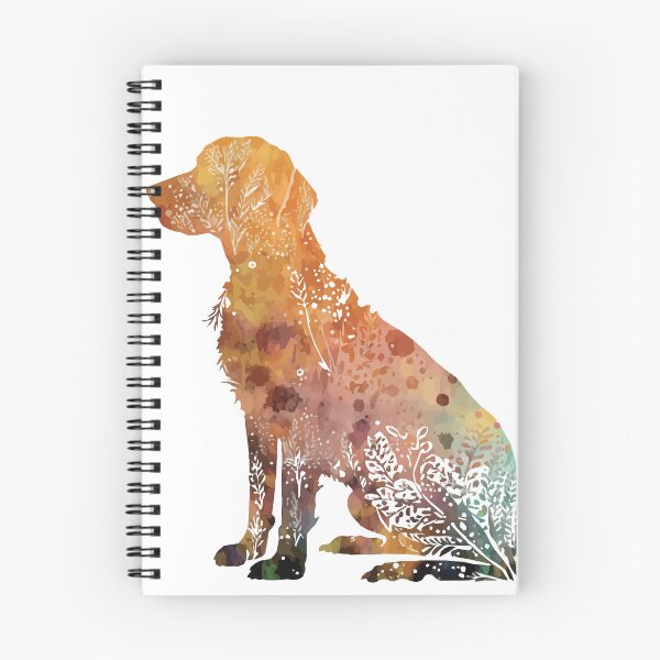 Item preview, A Dog Overlaid with Bohemian Pattern in Watercolor - Boho Animals designed and sold by GVRDesign.