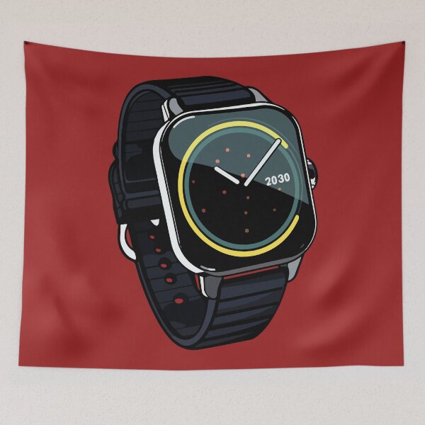 Item preview, Sleek and Stylish Smartwatch Cartoon Style designed and sold by Arncil.