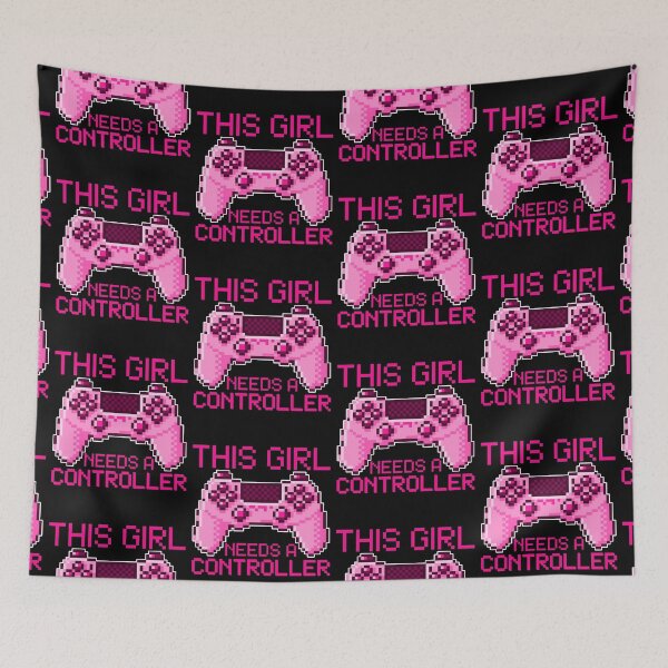Item preview, This Girl Needs A Controller Gamer Gift Idea designed and sold by FNStuff.