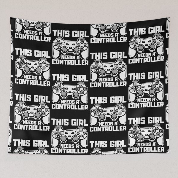 Item preview, This Girl Needs A Controller Gamer Gift Idea designed and sold by FNStuff.