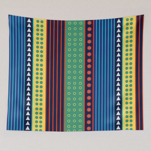 Item preview, Rayas y formas - multicolores designed and sold by LaBelleMaison.