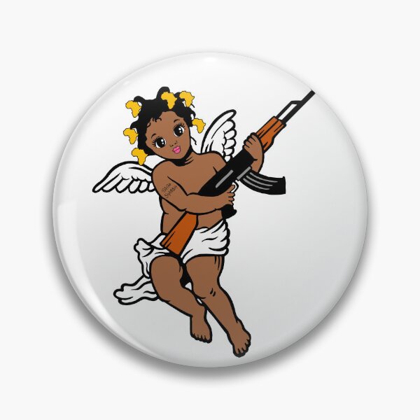 Item preview, African Angel; designed and sold by StickerApe.