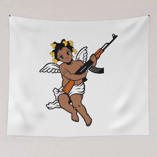 Item preview, African Angel; designed and sold by StickerApe.