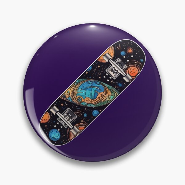 Item preview, Skateboard with Galaxy Design Cartoon Style designed and sold by Arncil.