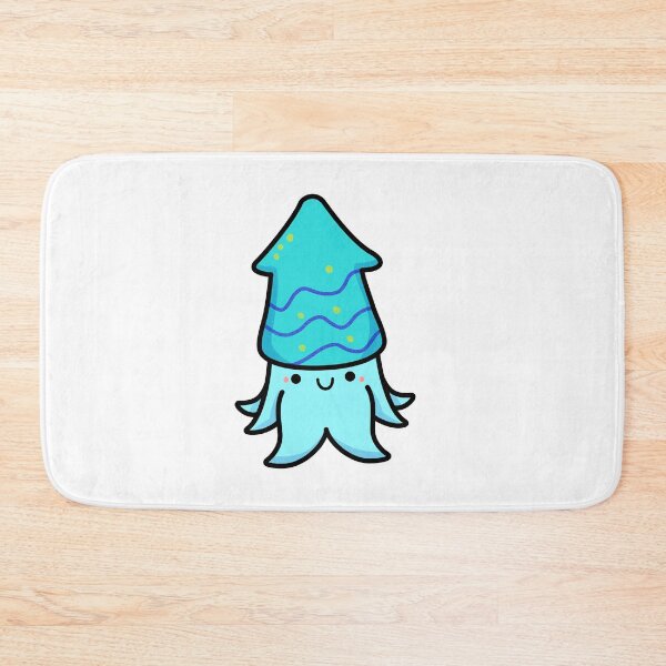 Item preview, Kawaii Blue Cuttlefish designed and sold by kawaiilife.