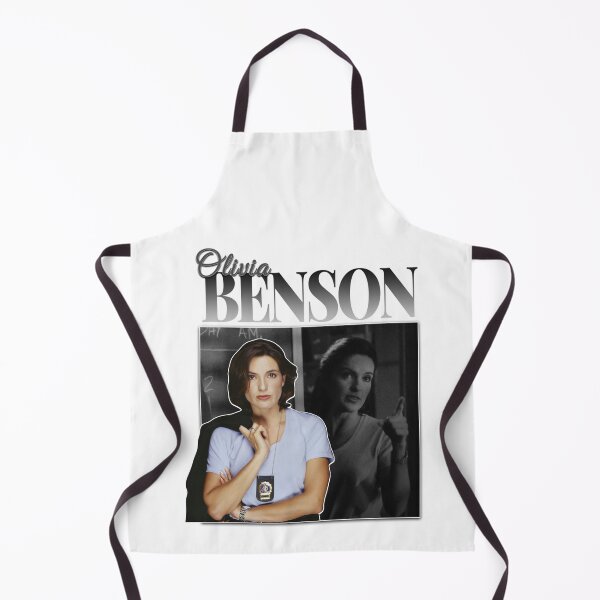 Item preview, Olivia Benson 90s Inspired Vintage Homage Black and White Version designed and sold by bunnStore.