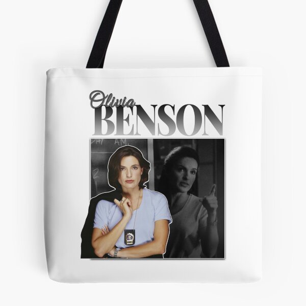 Item preview, Olivia Benson 90s Inspired Vintage Homage Black and White Version designed and sold by bunnStore.