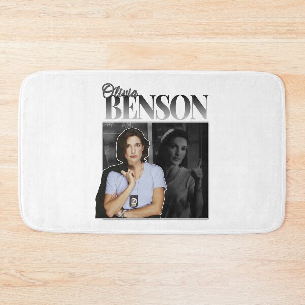 Item preview, Olivia Benson 90s Inspired Vintage Homage Black and White Version designed and sold by bunnStore.