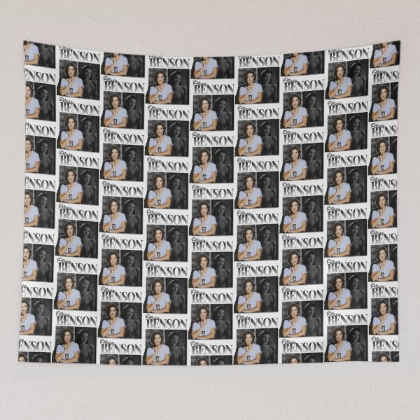 Item preview, Olivia Benson 90s Inspired Vintage Homage Black and White Version designed and sold by bunnStore.