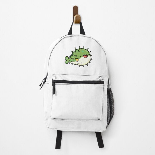 Item preview, Kawaii Green Pufferfish designed and sold by kawaiilife.
