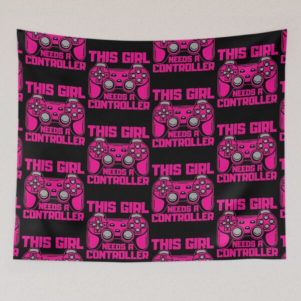 Item preview, This Girl Needs A Controller Gamer Gift Idea designed and sold by FNStuff.