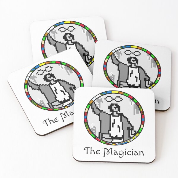 Item preview, Major Arcana The Magician - Pixel Art Design for T-shirt, stickers and other accessories designed and sold by Pixel Waite.