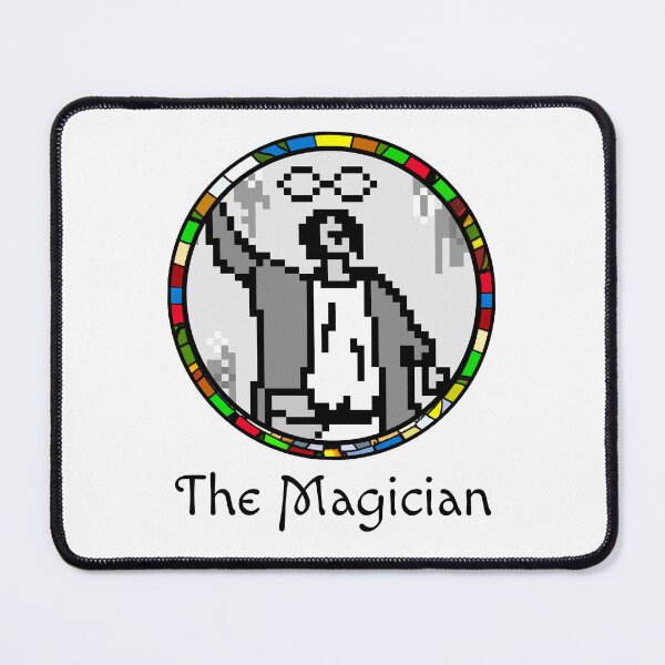 Item preview, Major Arcana The Magician - Pixel Art Design for T-shirt, stickers and other accessories designed and sold by Pixel Waite.