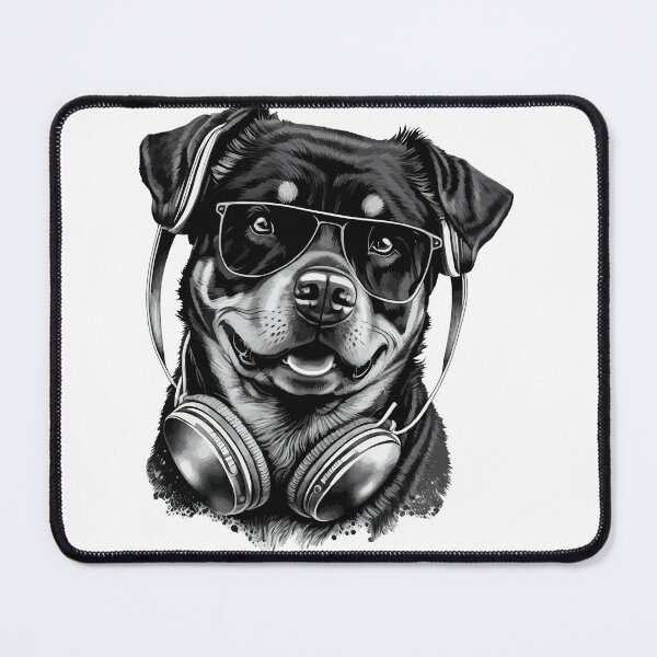 Item preview, Fun art music dog designed and sold by DKR-design.