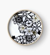 Florable Art Clock