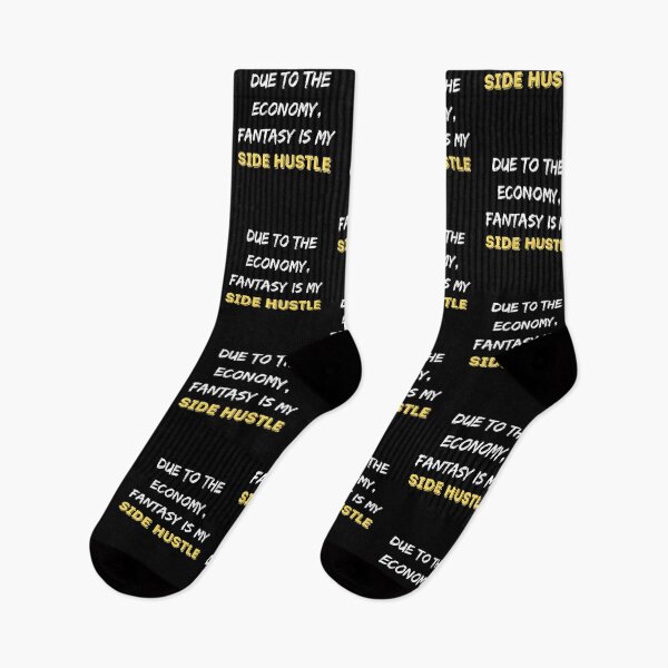 Item preview, Due to the Economy, Fantasy is my Side Hustle designed and sold by mkzmerch.