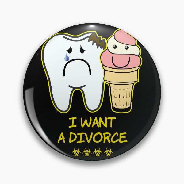 Item preview, 'I want a divorce' Couple Goals - Sarcasm Lovers Collection designed and sold by Ridiculam Toga.
