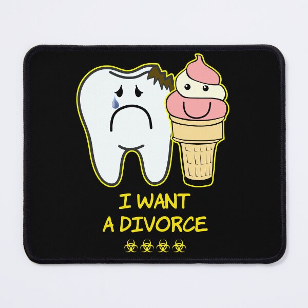 Item preview, 'I want a divorce' Couple Goals - Sarcasm Lovers Collection designed and sold by Ridiculam Toga.