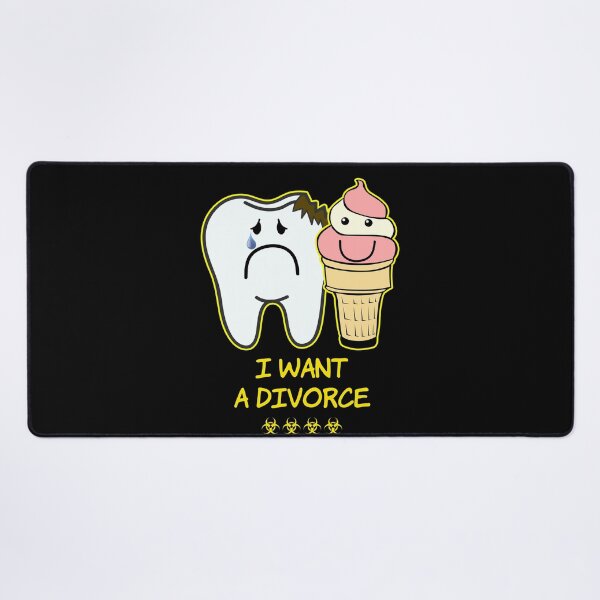 Item preview, 'I want a divorce' Couple Goals - Sarcasm Lovers Collection designed and sold by Ridiculam Toga.