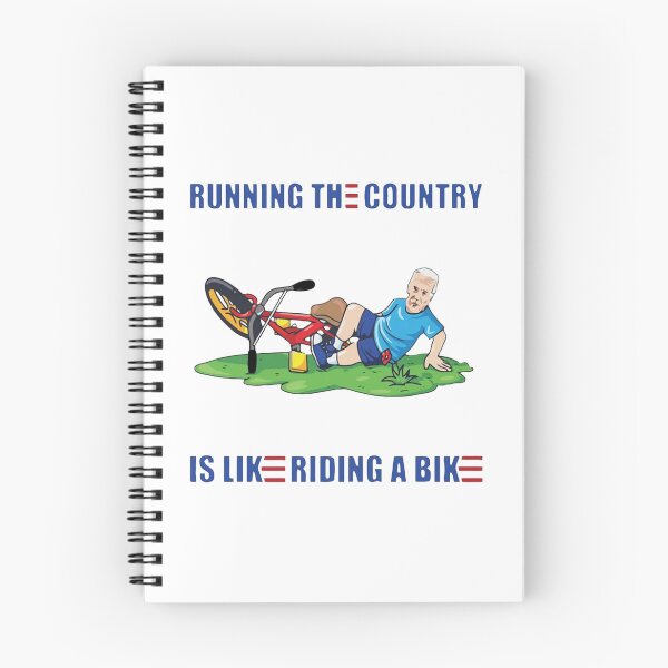 Item preview, Running The Country is Like Riding a Bike - Joe Biden Funny designed and sold by deddycahyadi.