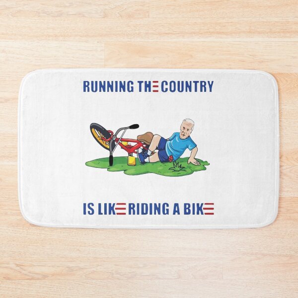 Item preview, Running The Country is Like Riding a Bike - Joe Biden Funny designed and sold by deddycahyadi.
